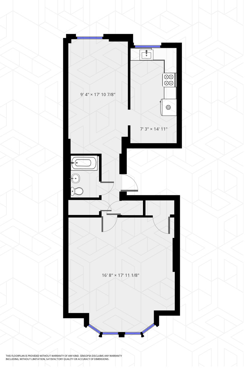 Floorplan for 342 9th Street, 3RDFLOOR