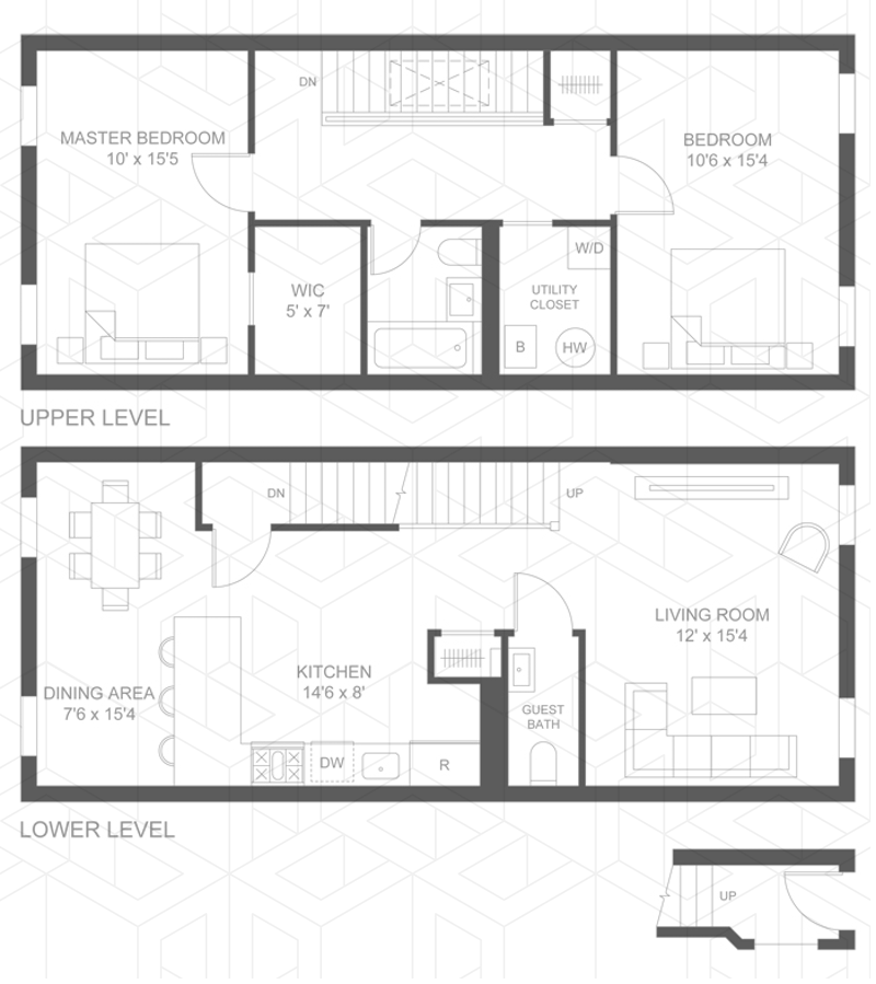 Floorplan for 239 West 122nd Street, DUPLEX2