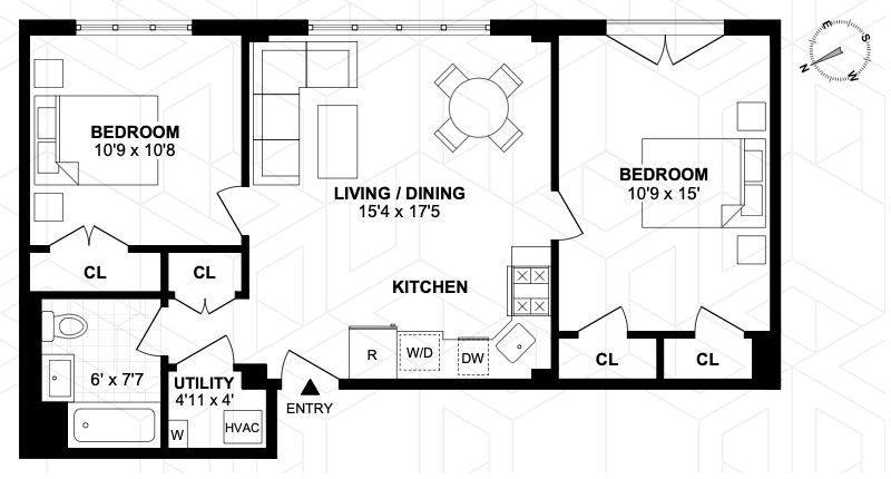 Floorplan for 326 Bond Street, 2F