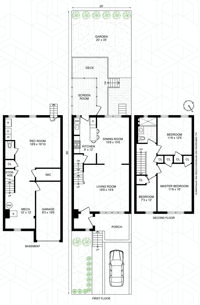 Floorplan for 446 100th Street