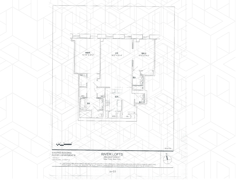 Floorplan for 416 Washington Street, 5F
