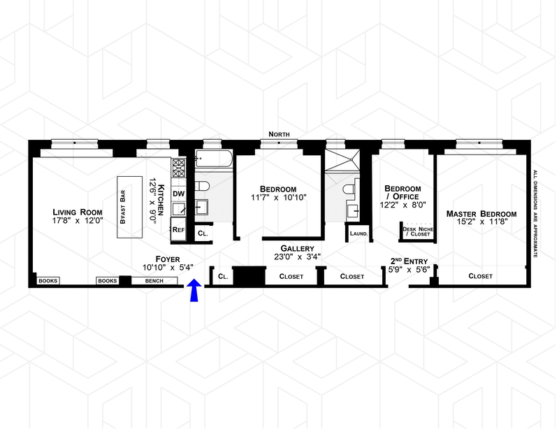 Floorplan for 500 Grand Street