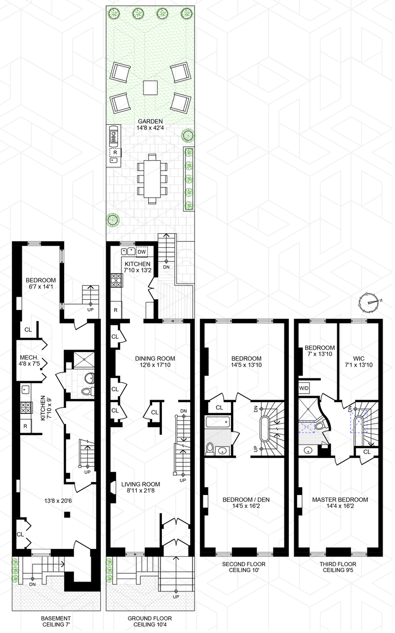 Floorplan for 1238 Garden Street