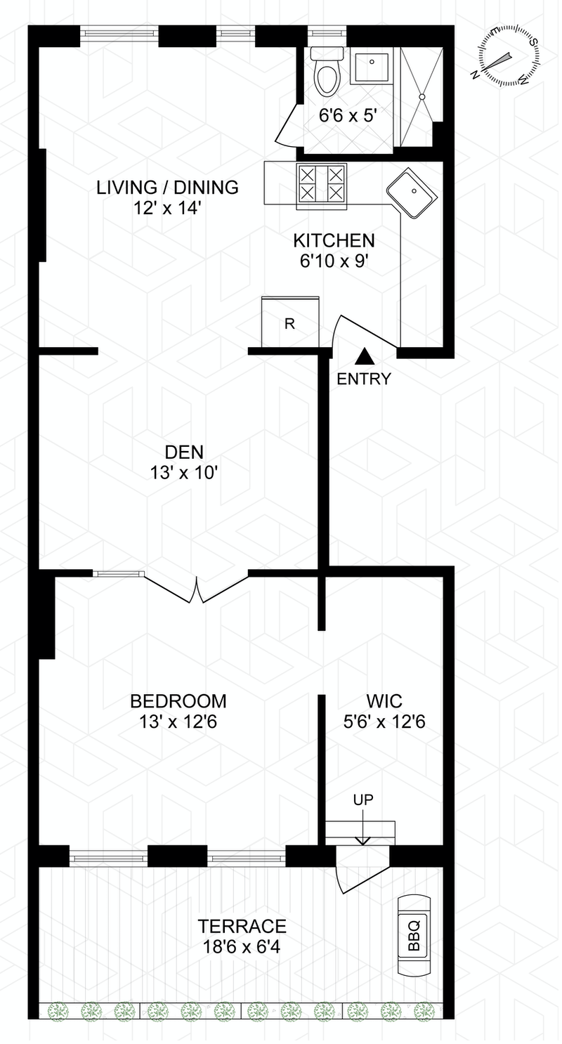 Floorplan for 515 Henry Street, 2