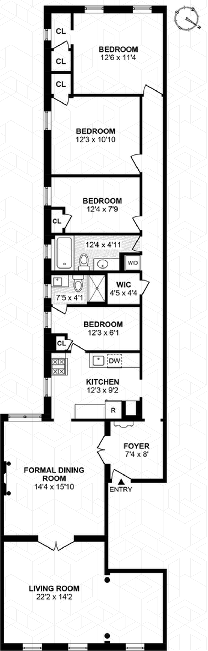 Floorplan for 566 5th Street, 2