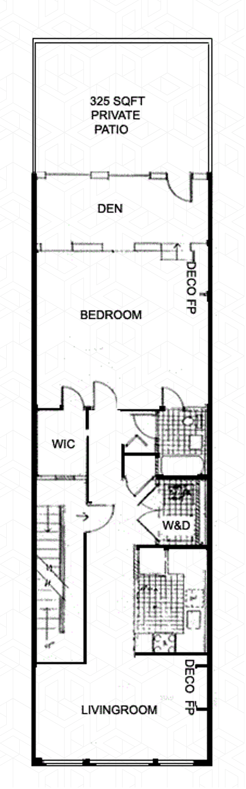 Floorplan for 13 Avenue A 2nd Fl