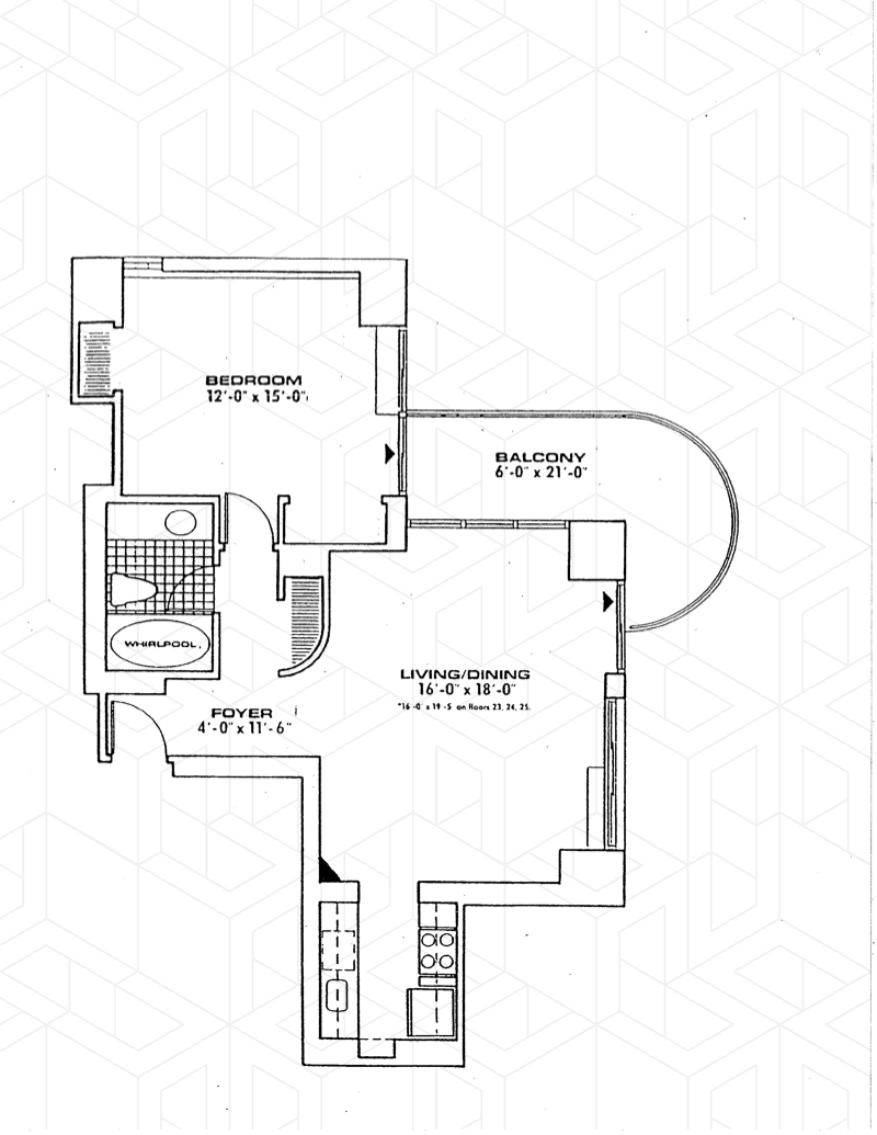 Floorplan for 304 East 65th Street, 3D