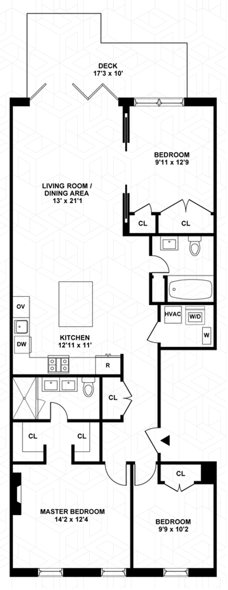 Floorplan for 728 Bloomfield Street, 3