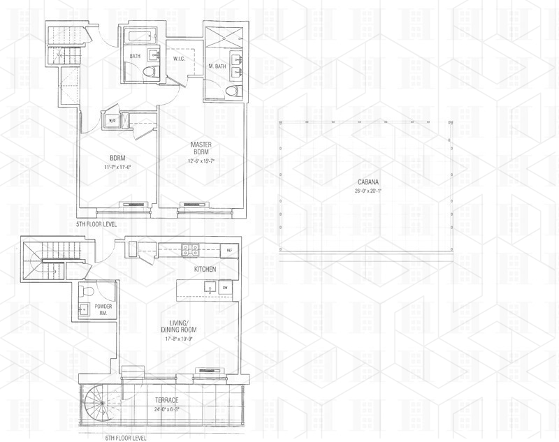 Floorplan for 80 Metropolitan Avenue, PHS