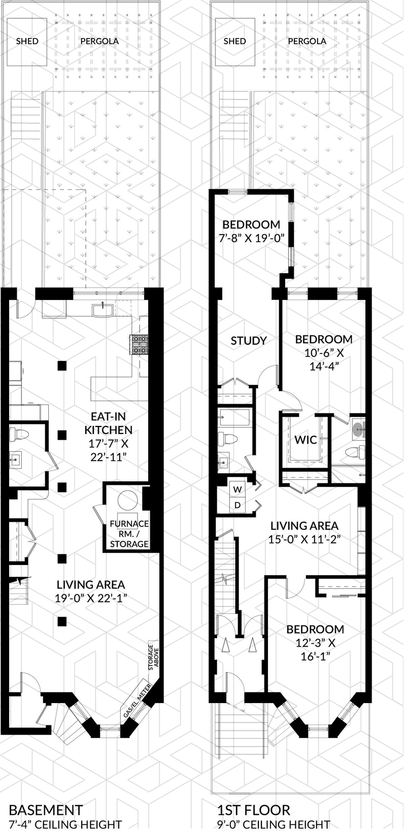 Floorplan for 1161 Halsey Street, 1