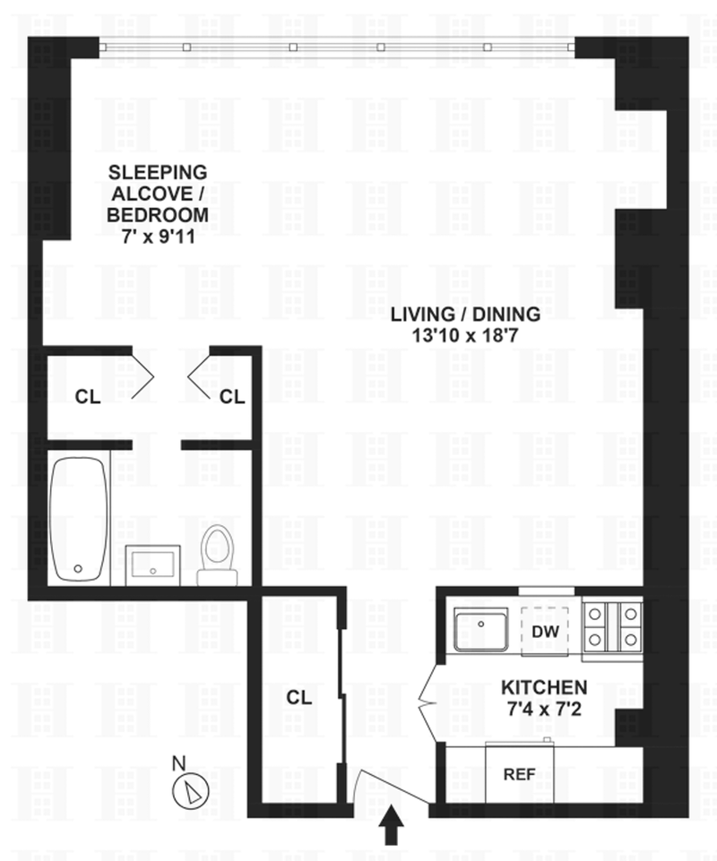 Floorplan for 220 East 67th Street, 1F