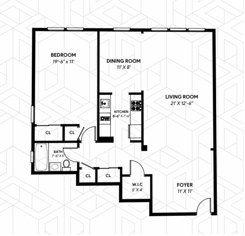 Floorplan for 3050 Fairfield Avenue, 3B