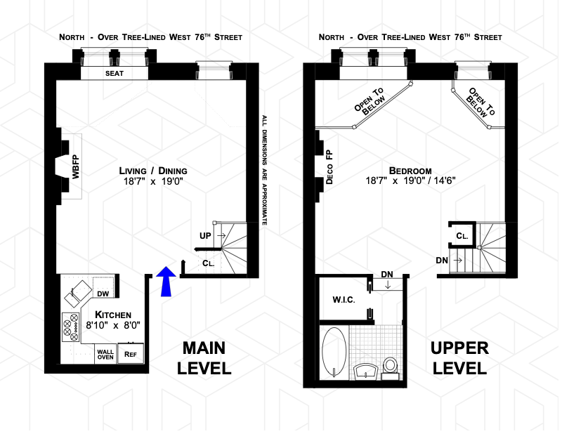 Floorplan for 44 West 76th Street, 5