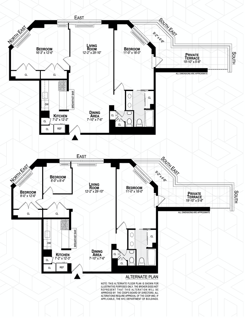 Floorplan for 245 East 25th Street, 18C