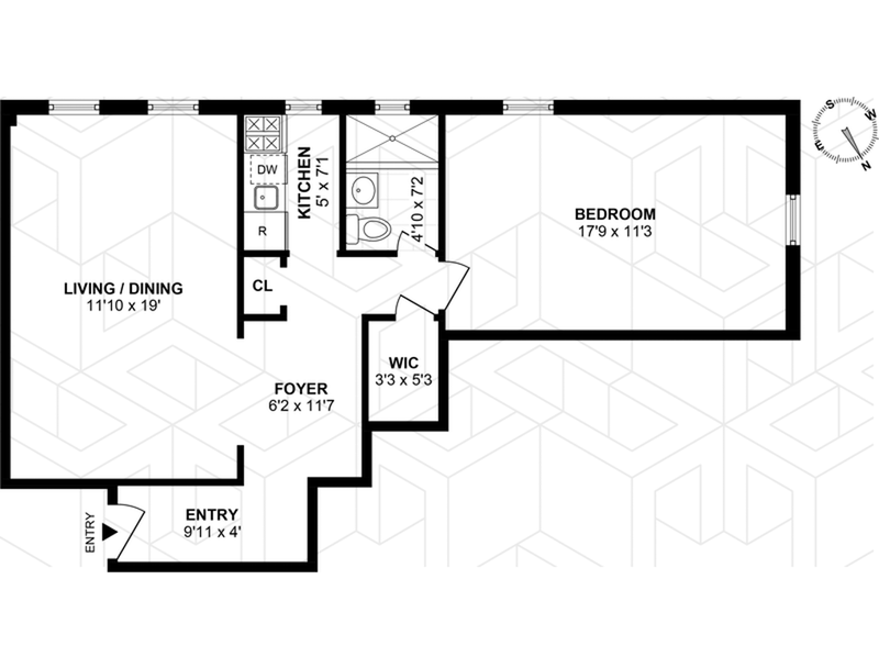 Floorplan for 41-36 51st Street, B6