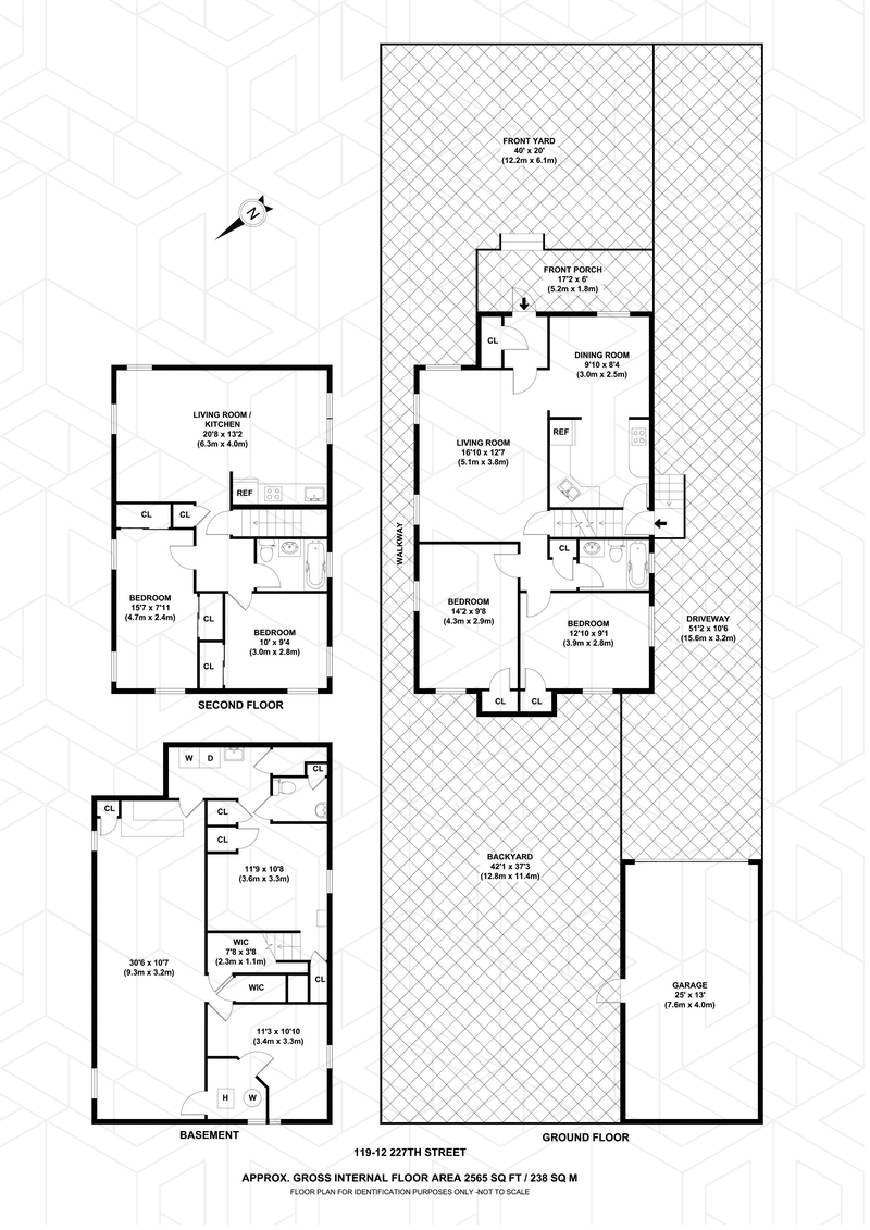 Floorplan for 119 -12 227th Street