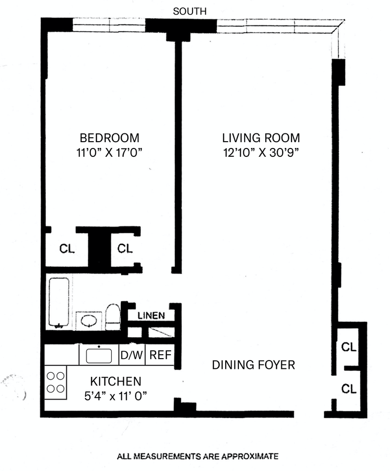 Floorplan for 10 East End Avenue, 9B