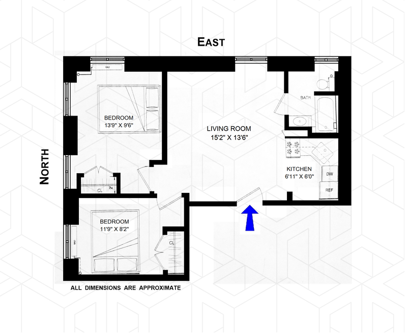 Floorplan for 77 Irving Place, 4B