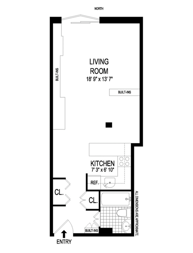 Floorplan for 215 East 24th Street