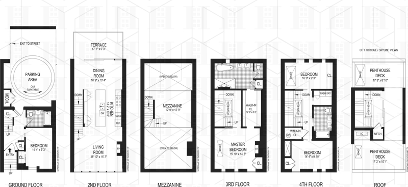 Floorplan for 169 Water Street