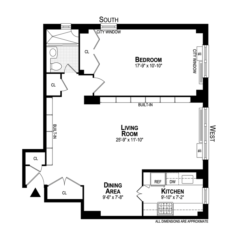 Floorplan for 144 East 84th Street, 5B