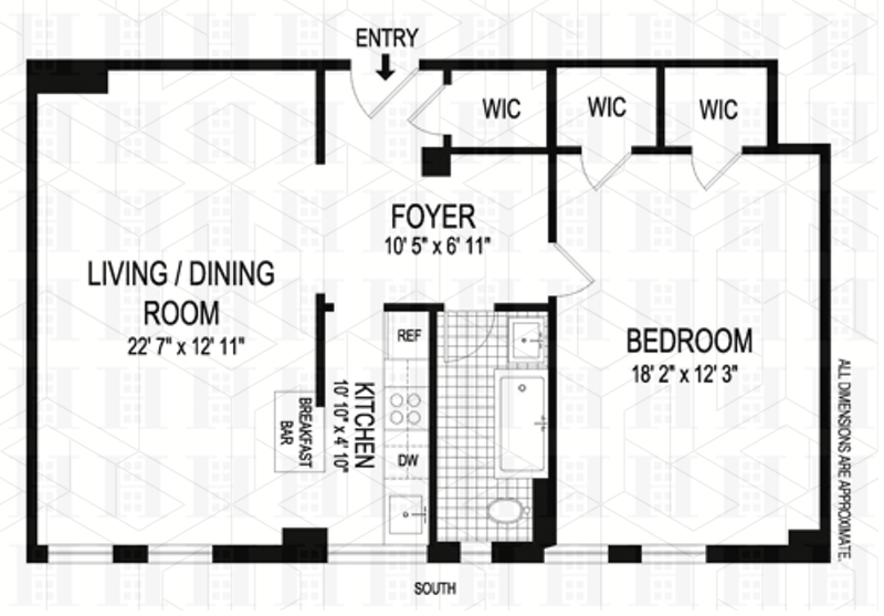 Floorplan for 790 Riverside Drive