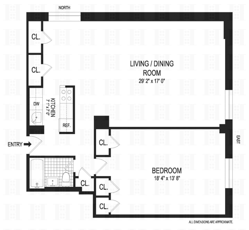 Floorplan for 720 Greenwich Street, 8F
