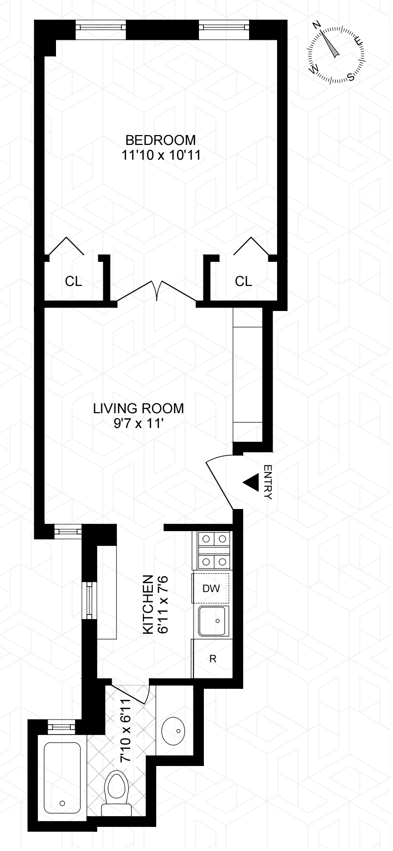 Floorplan for 215 East 88th Street