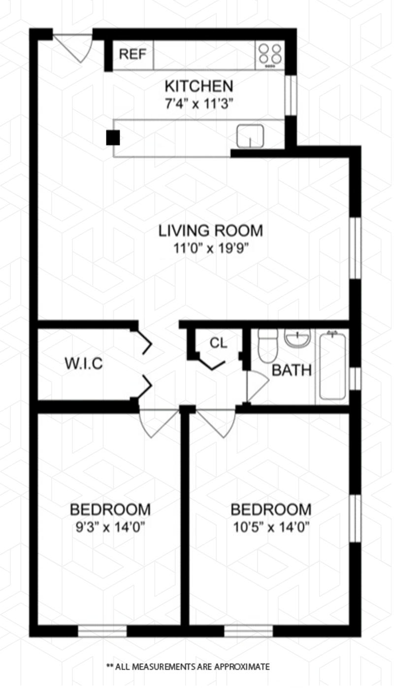 Floorplan for 55 -03 31st Ave