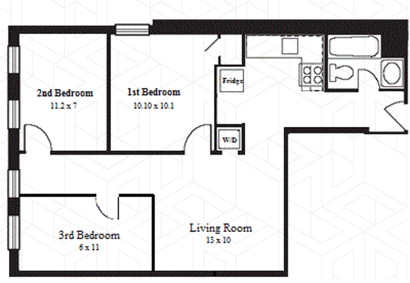 Floorplan for 35 Essex Street, 5A