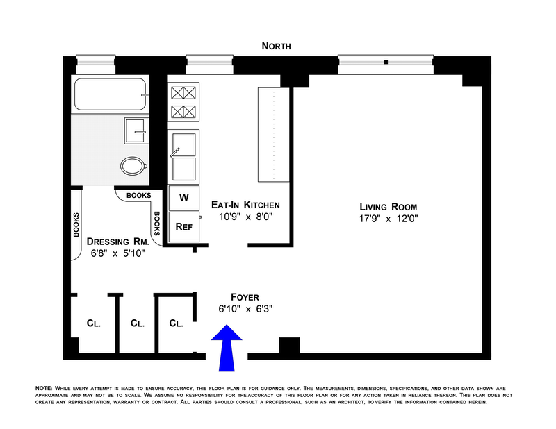 Floorplan for 530 Grand Street