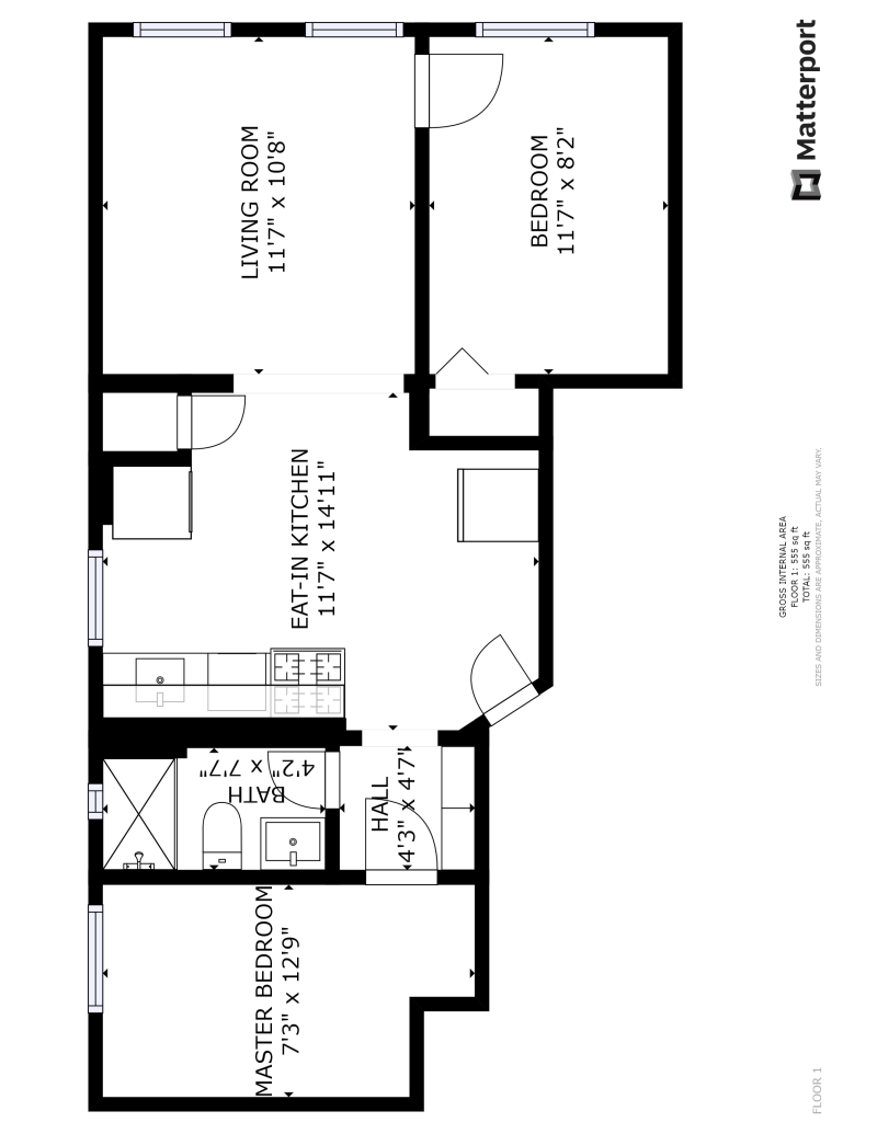 Floorplan for 712 Willow Ave, 5C