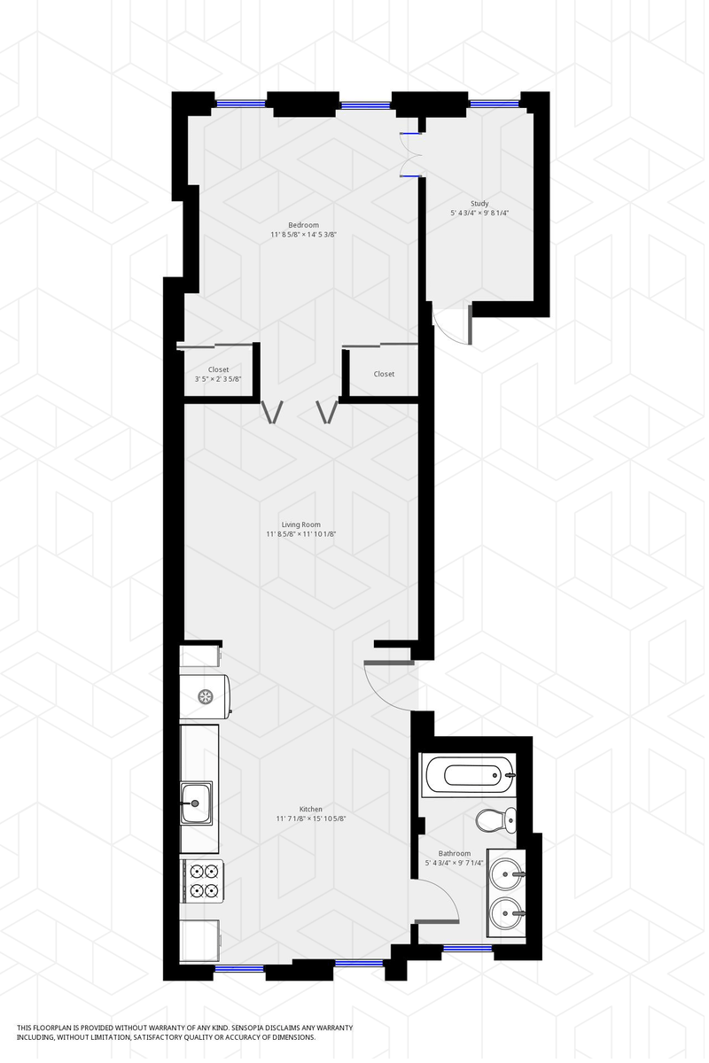 Floorplan for 348 Tenth Street, 2