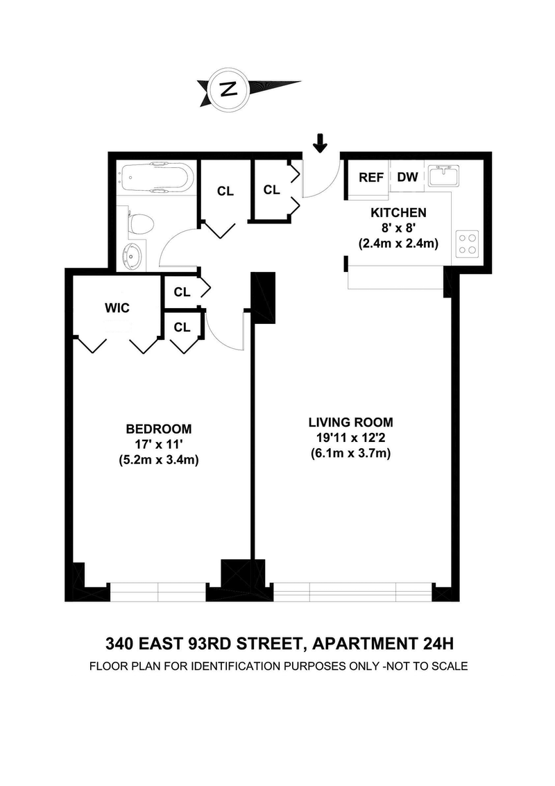 Floorplan for 340 East 93rd Street