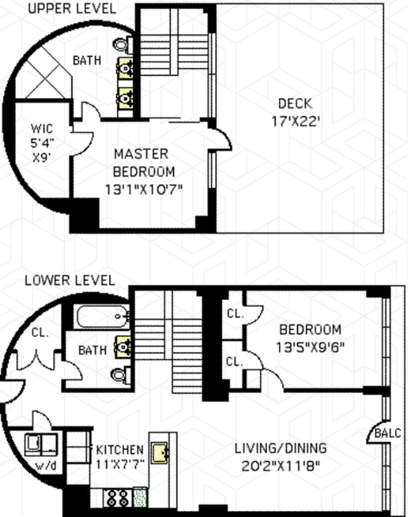 Floorplan for 37 Bridge Street, 4F