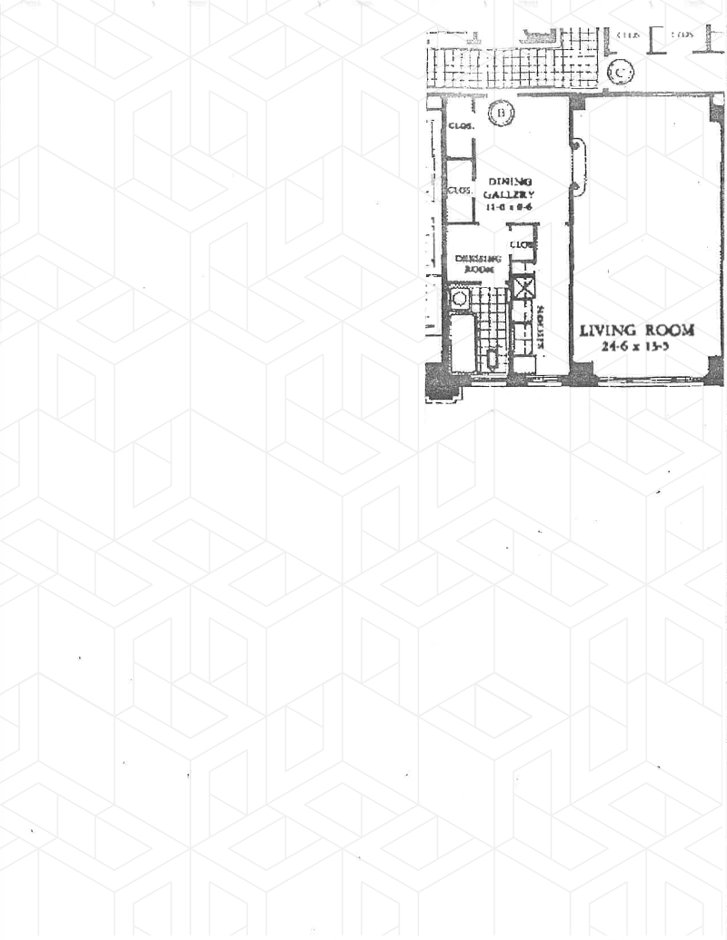 Floorplan for 230 East 73rd Street