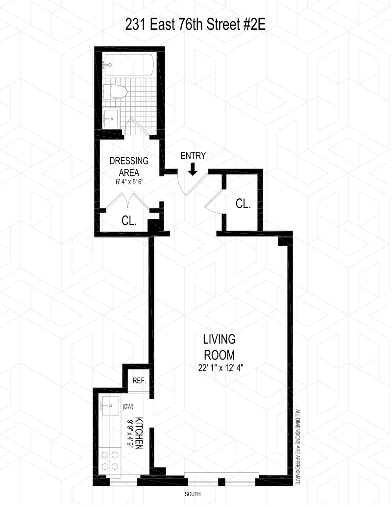Floorplan for 231 East 76th Street