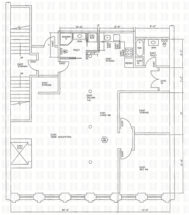 Floorplan for 39 Walker Street, 2F