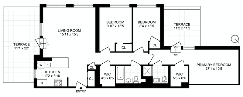 Floorplan for 333 East 119th Street, PHA