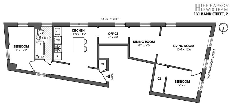 Floorplan for 131 Bank Street, 2