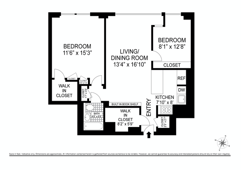 Floorplan for 142 West End Avenue, 29L