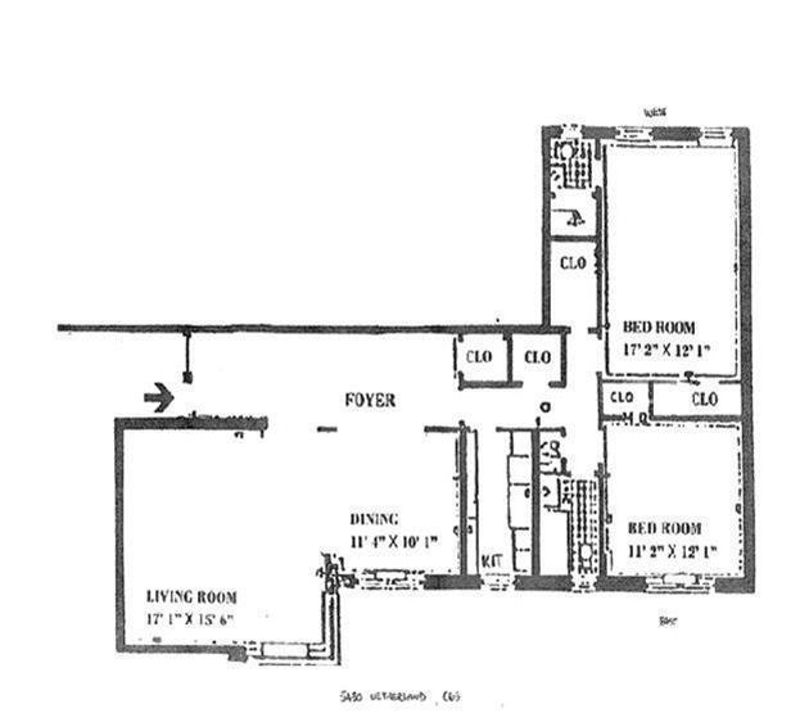 Floorplan for 5430 Netherland Avenue, C63