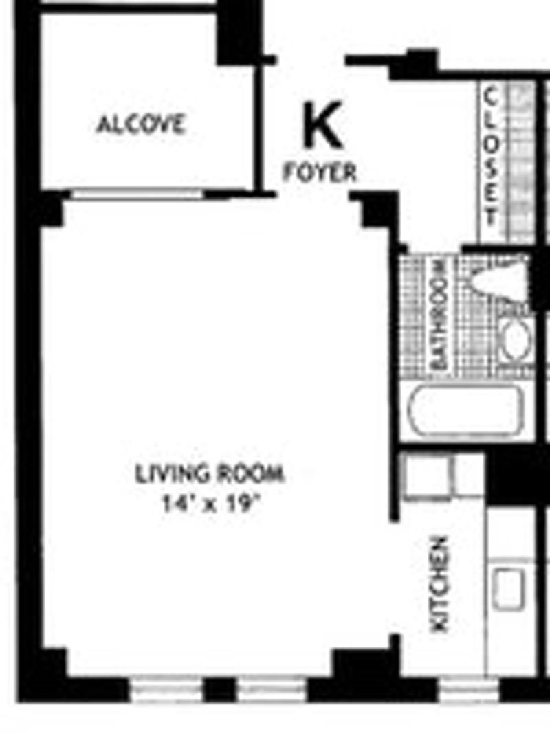 Floorplan for London Terrace