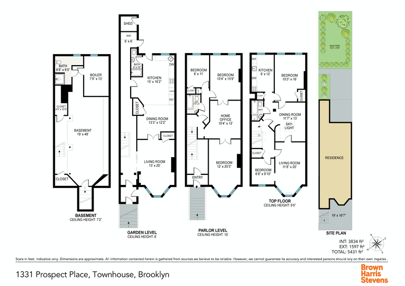 Floorplan for 1331 Prospect Place