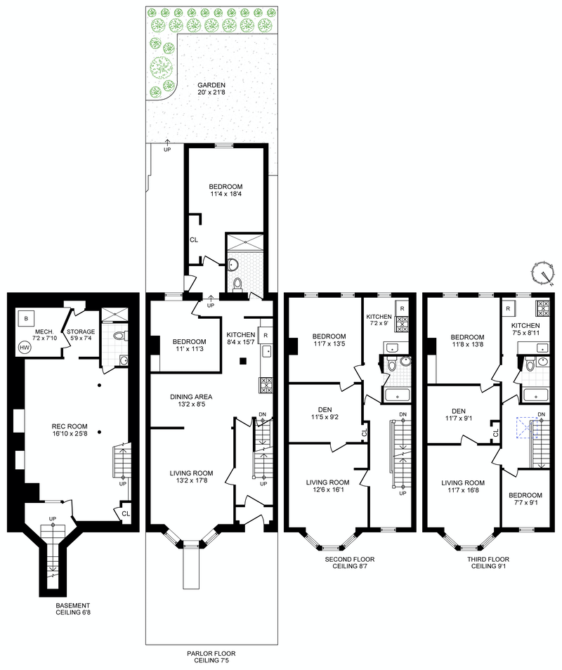 Floorplan for 1230 39th Street