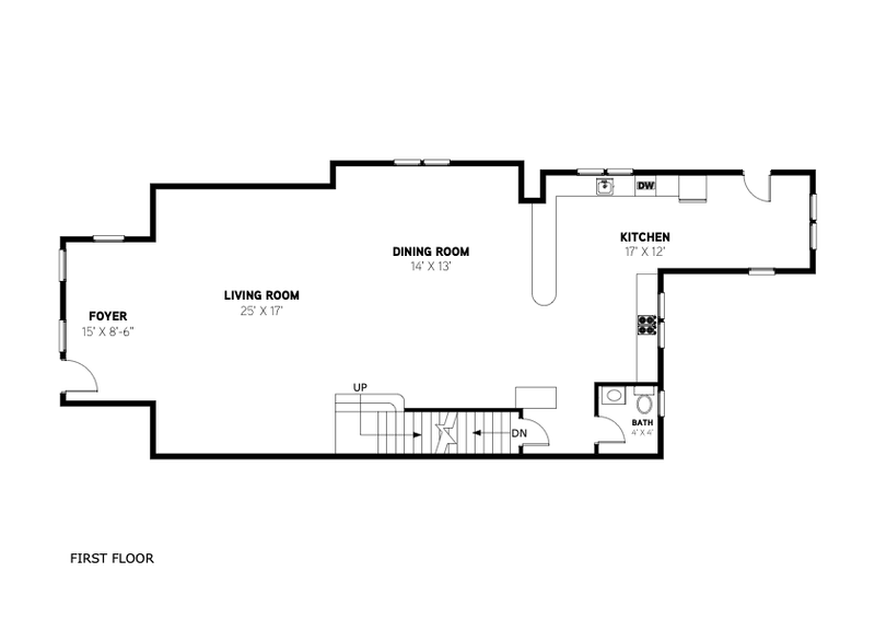 Floorplan for 5641 Mosholu Avenue