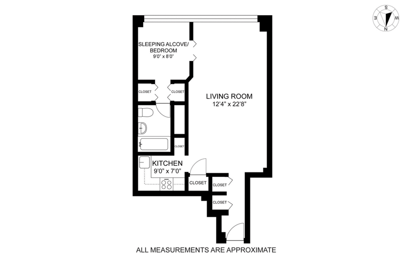 Floorplan for 220 East 67th Street, 7B