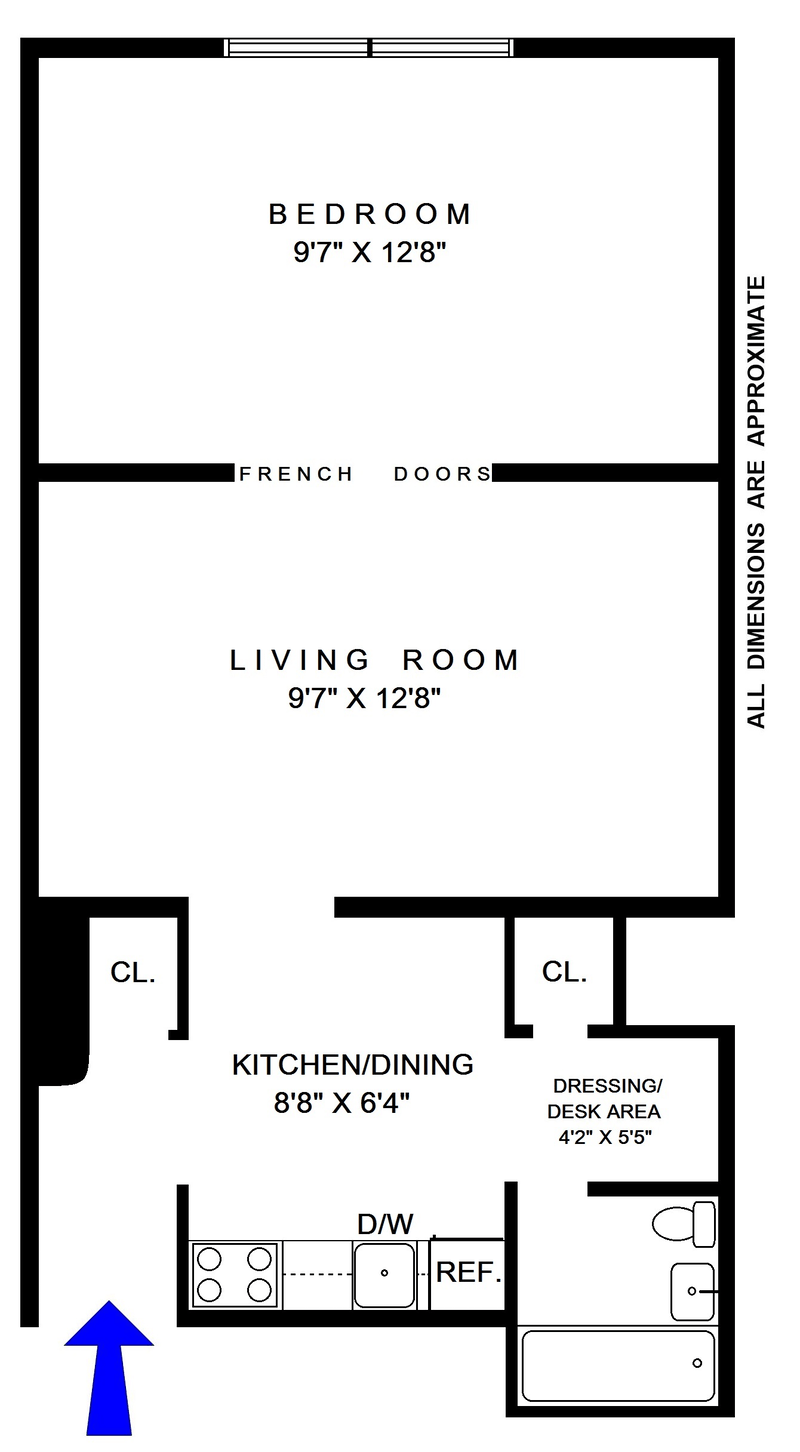 Floorplan for 70 Irving Place, 6D