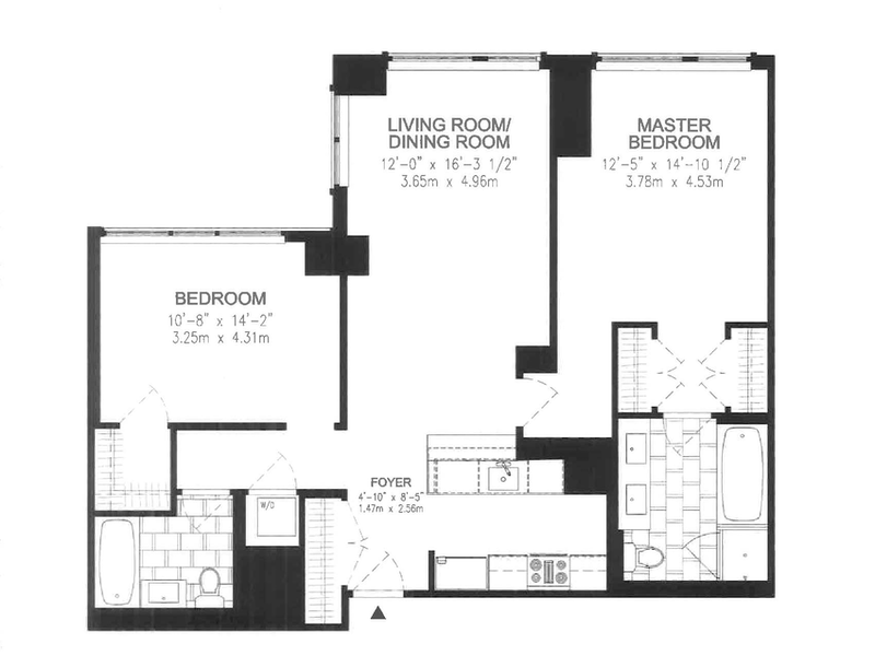 Floorplan for 200 West End Avenue, 17D