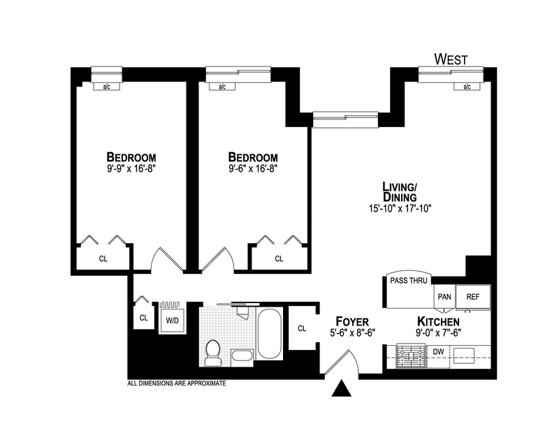 Floorplan for 130 Bradhurst Avenue, 801